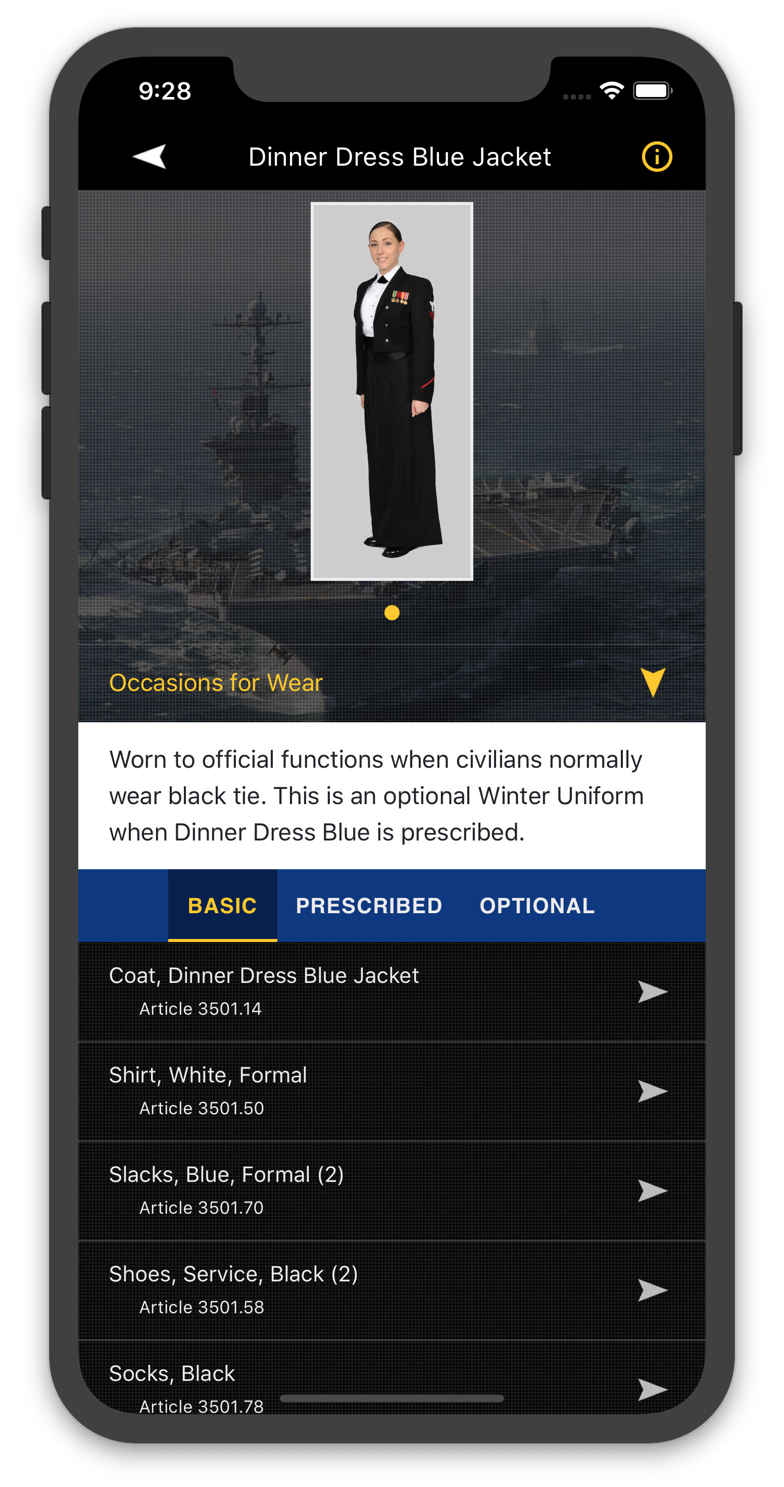 Navy App Locker